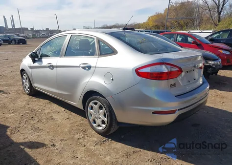 2016 Ford Fiesta S из США, поврежденный, VIN 3FADP4AJ9GM106892